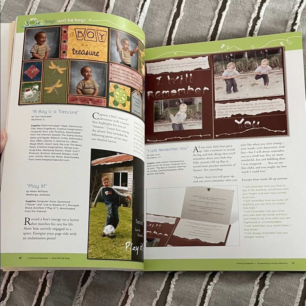 Creating Keepsakes Scrapbook Magazine - Picture 7 of 13